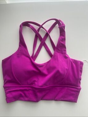 Buffbunny Grape Juice Rosa Sports Bra - Women Small
